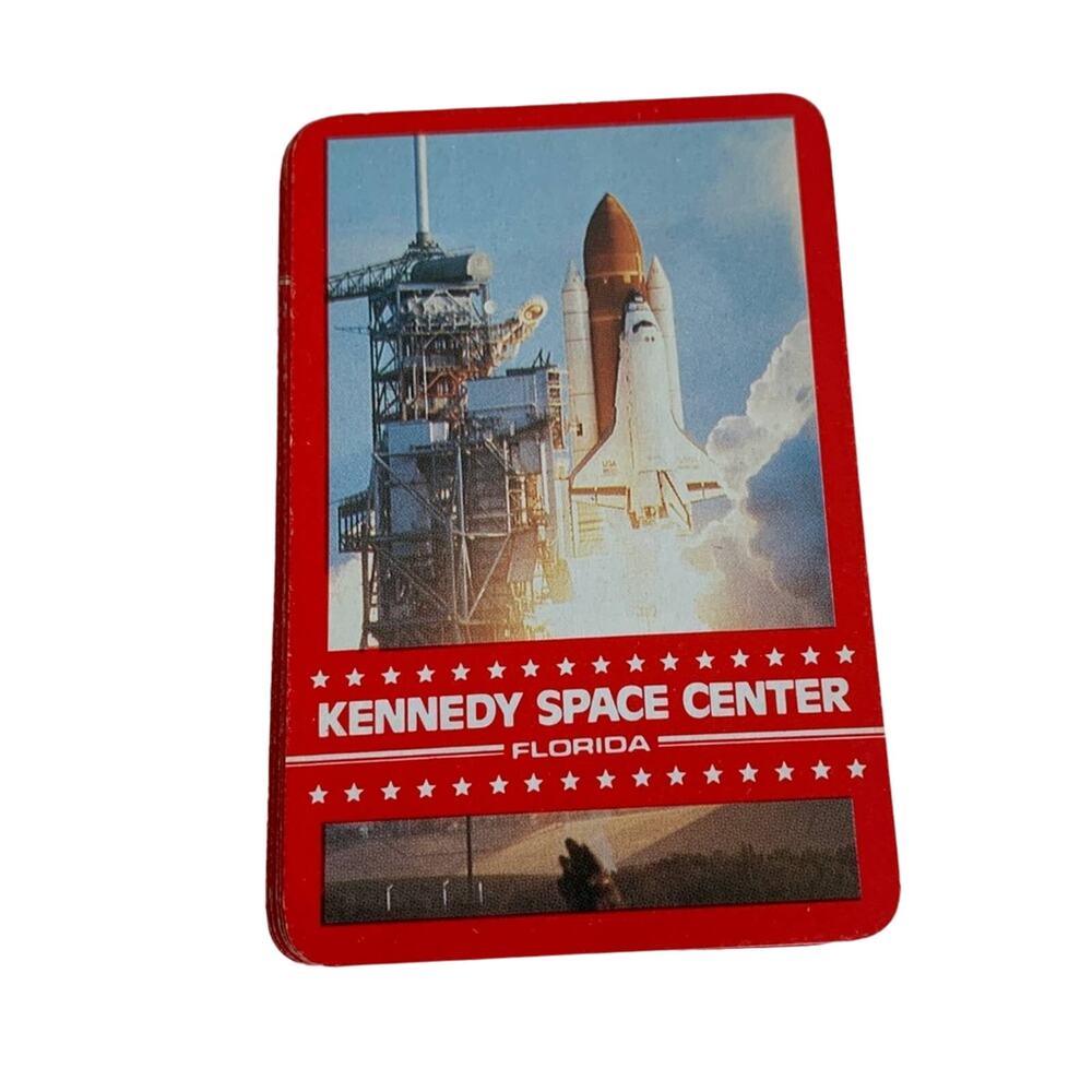 Vintage NASA Kennedy Space Center Florida Deck